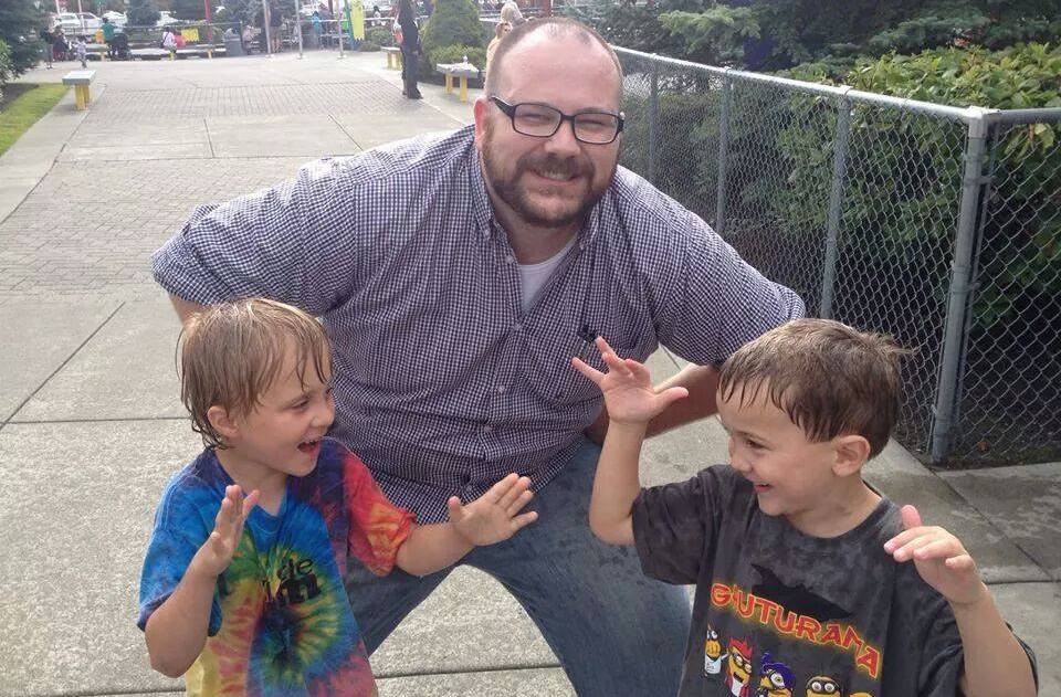 Son and Friend let me cheese with them
